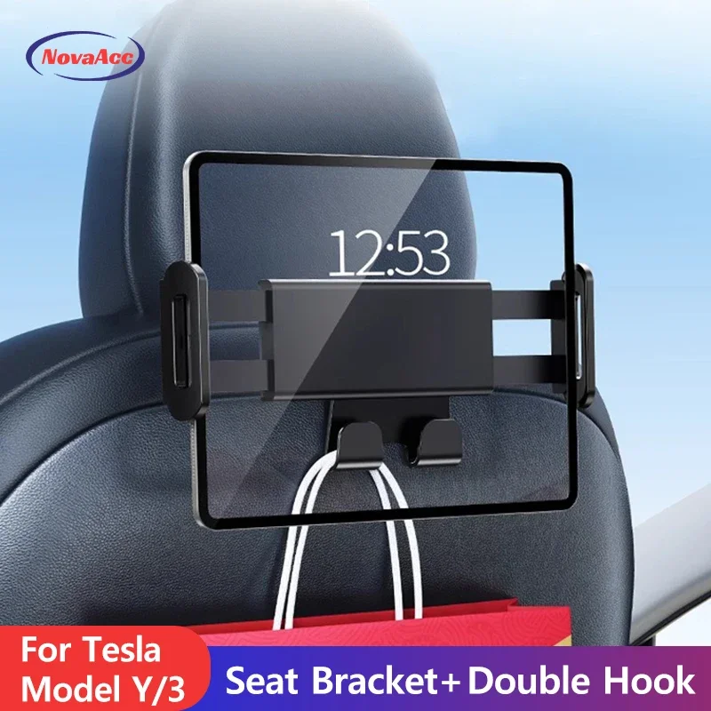 Tablet Holder Accessories - Car Headrest Mount Holder for Tesla