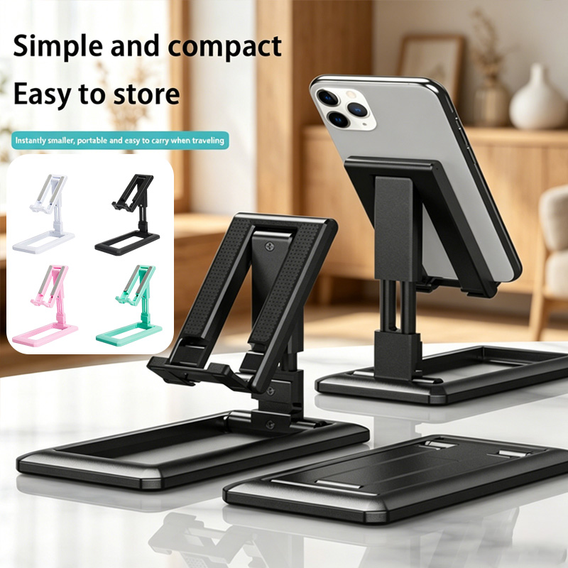Tablet Holder Accessories - Foldable Tablet Mobile Phone Desktop Phone