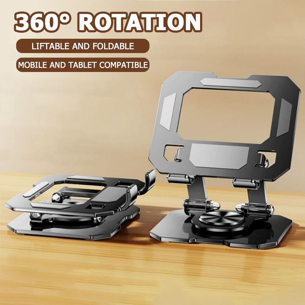 Tablet And Accessories Bag - 360 Rotating Tablet Phone Stand Adjustable