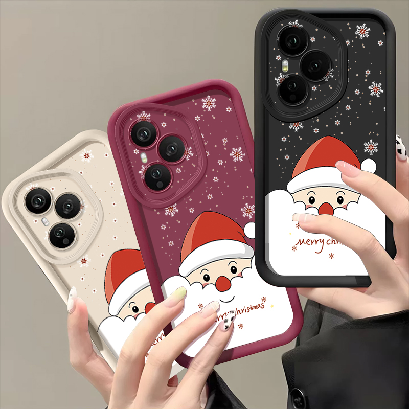 Cartoon Santa Claus TPU Phone  - đánh giá và giá Honor Tablet Accessories