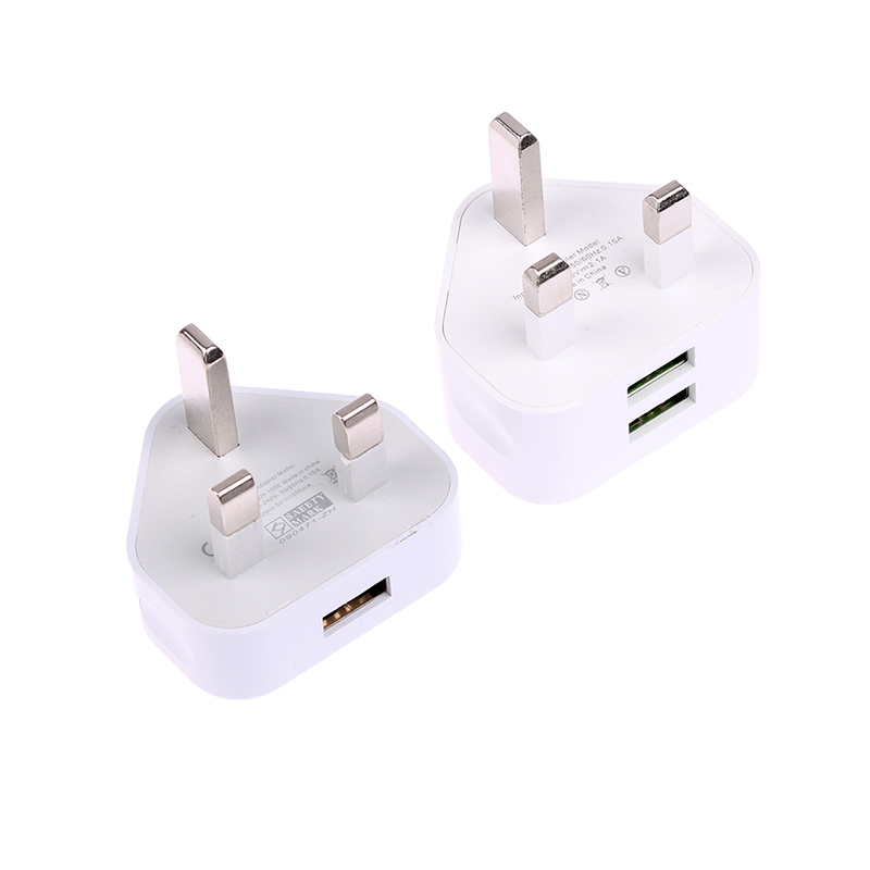 UK 3 Pin Plug Dual USB Adapter - đánh giá và giá Tablet Accessories Uk