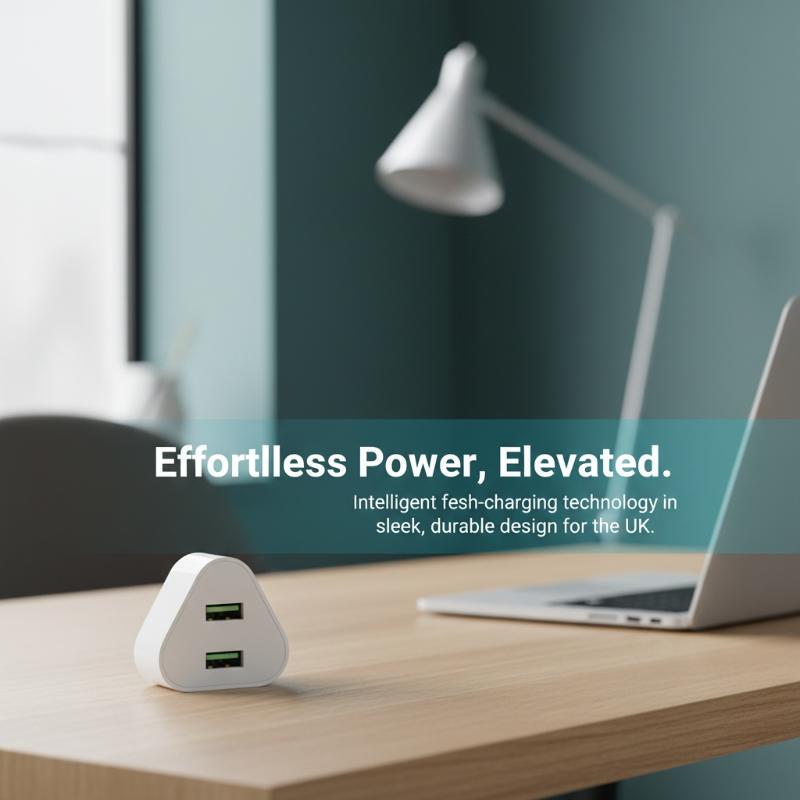 UK 3 Pin Plug Dual USB Adapter - đánh giá và giá Tablet Accessories Uk
