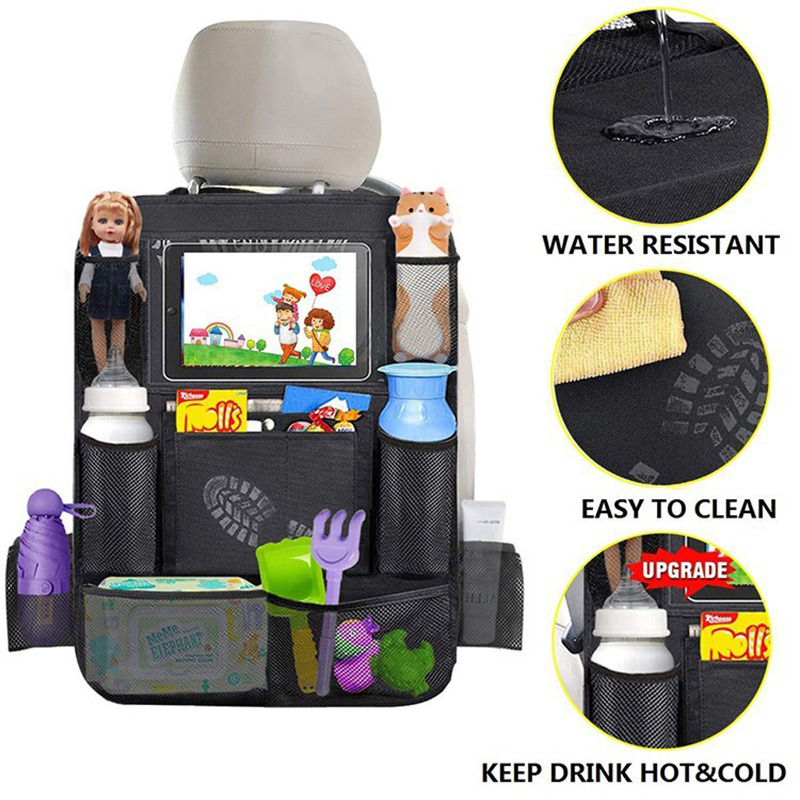 1pc Car Backseat Organizer wit - đánh giá và giá Tablet And Accessories Bag