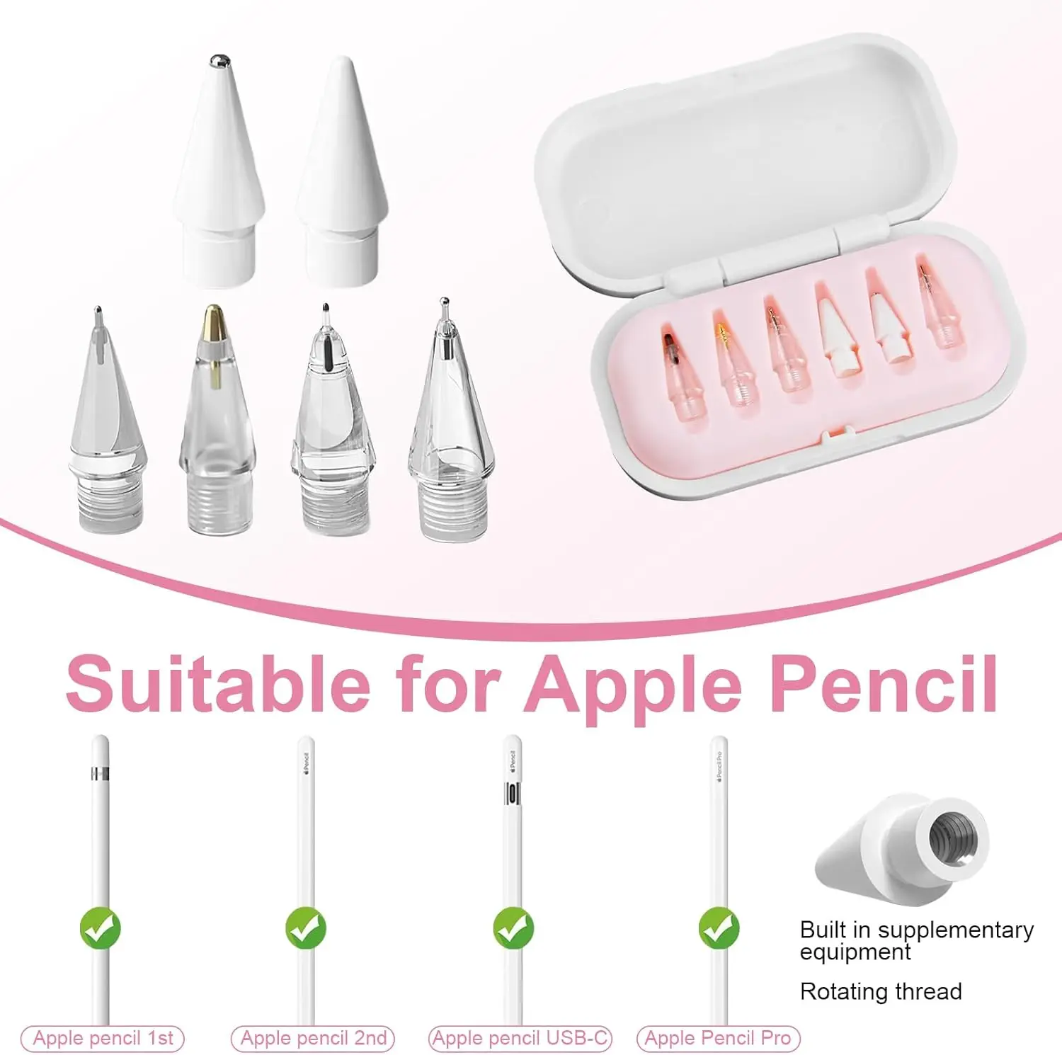 DIXSG Replacement Pencil Tips  - đánh giá và giá Tablet Stylus Accessories