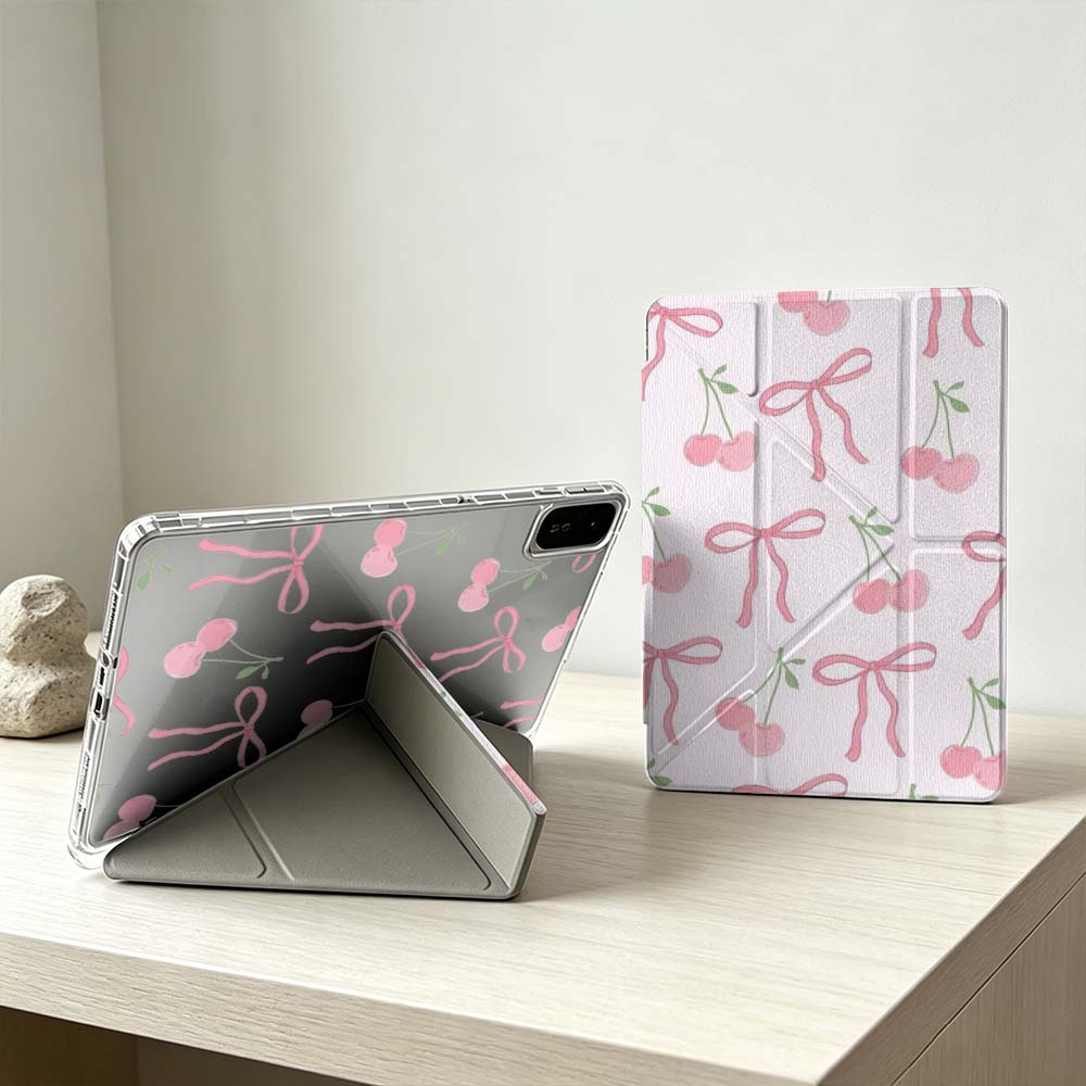 Artistic Pink Bow Cherry Soft  - đánh giá và giá Poco Tablet Accessories