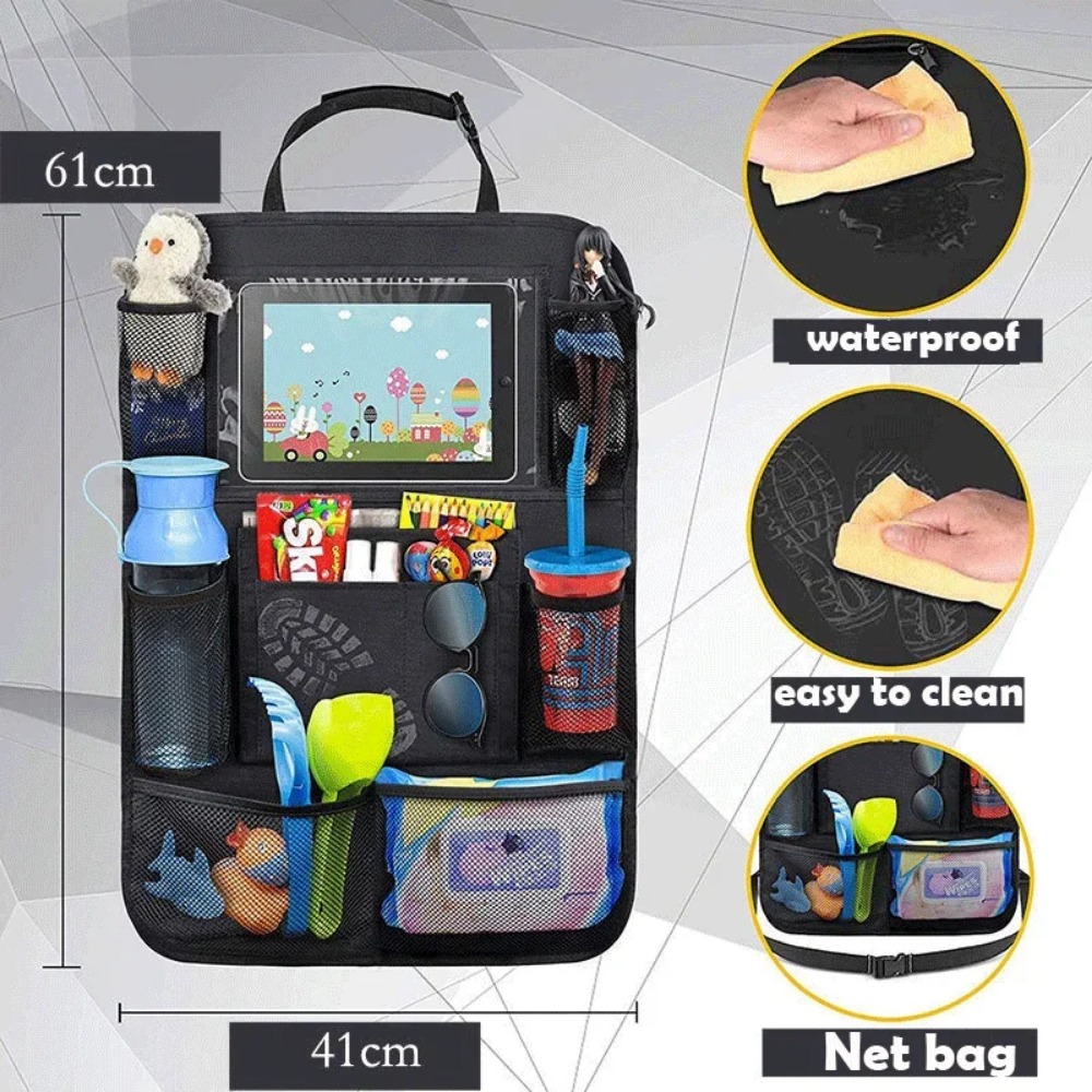Car Seat Back Organizer 9 Stor - đánh giá và giá Tablet And Accessories Bag