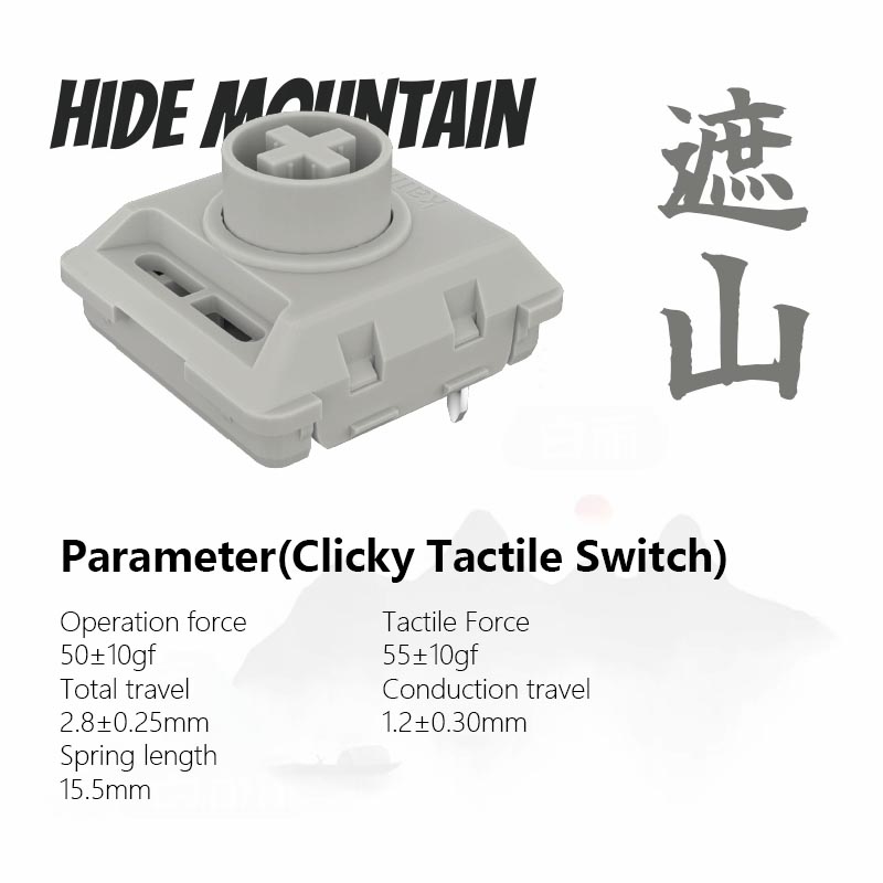 Kailh POM Hide Mountain Low Pr - đánh giá và giá Tablet Accessories Uk