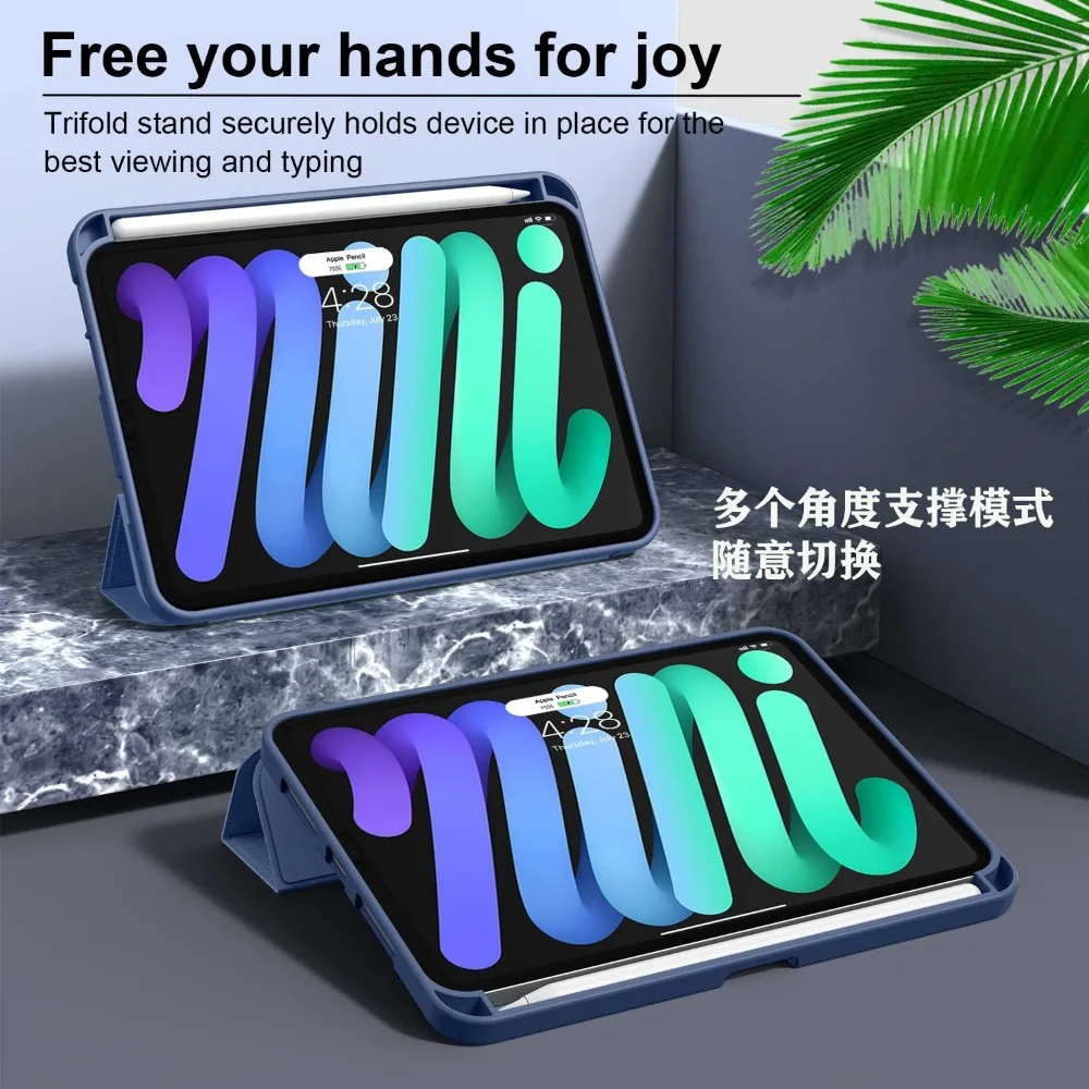 Smart Case For iPad Mini 7 202 - đánh giá và giá Ipad Cover Folio