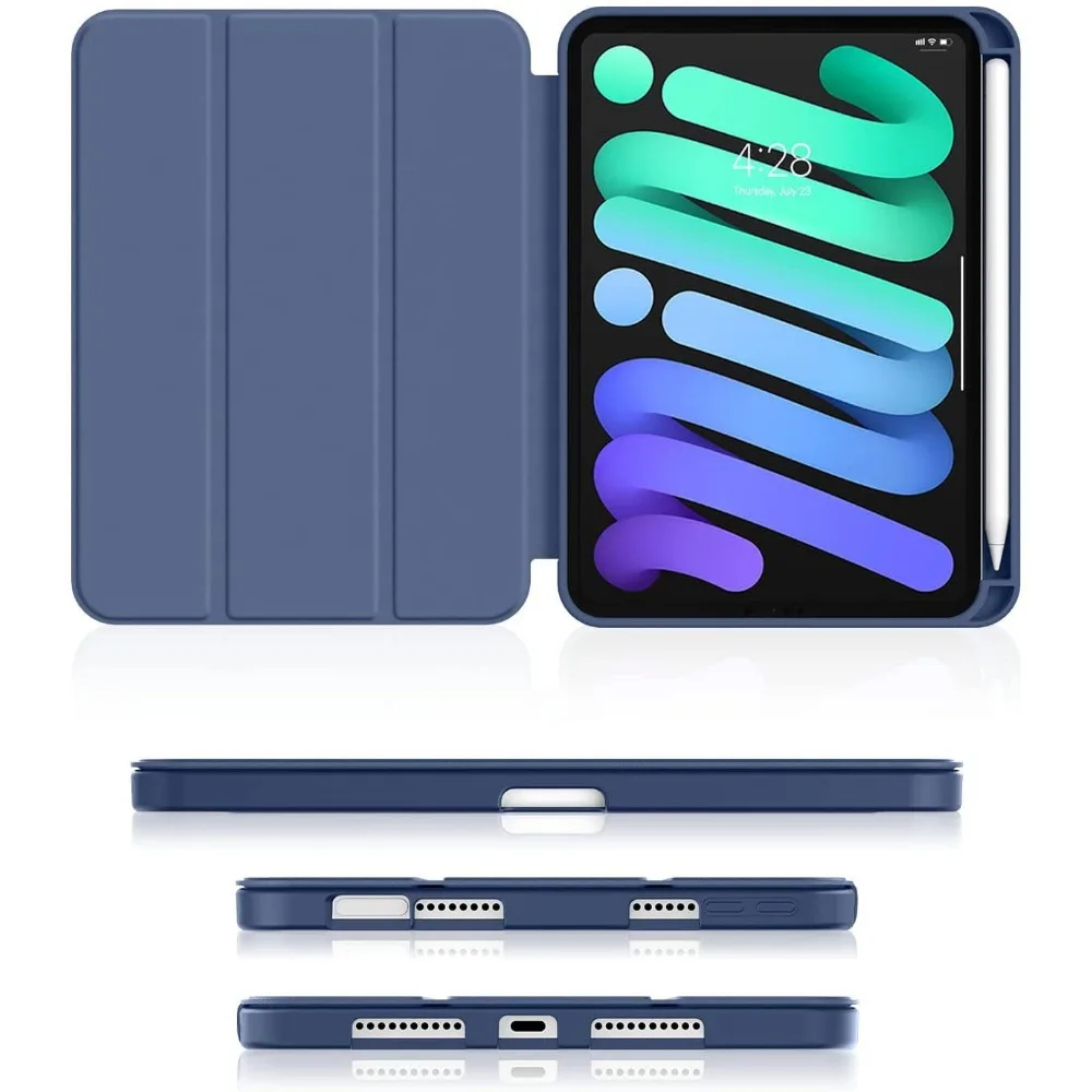 Smart Case For iPad Mini 7 202 - đánh giá và giá Ipad Cover Folio